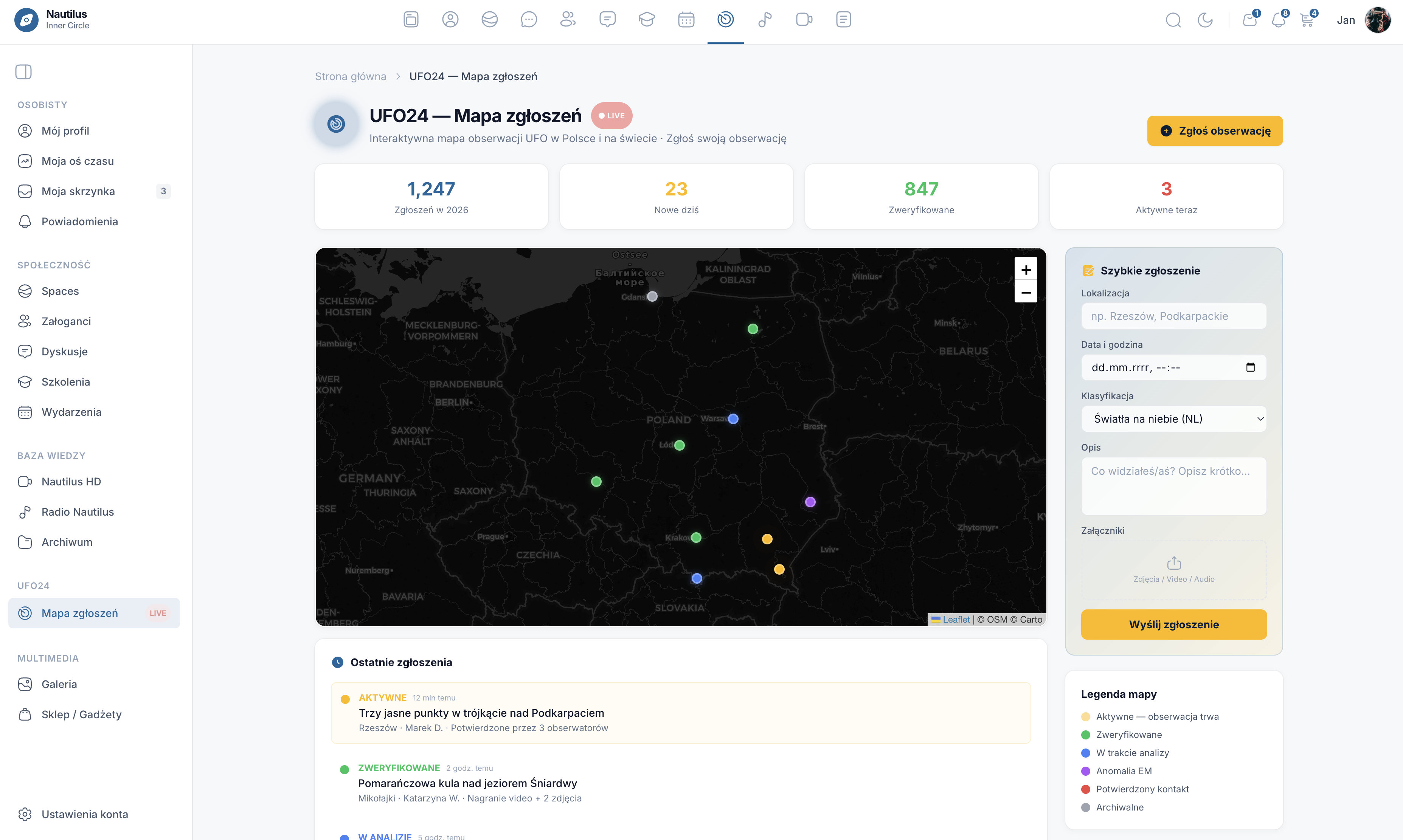 Nautilus - baza wiedzy AI